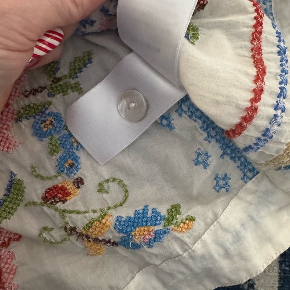 FARM Rio Multicolor Embroidered Button Down Shirt XS New - Picture 9 of 9